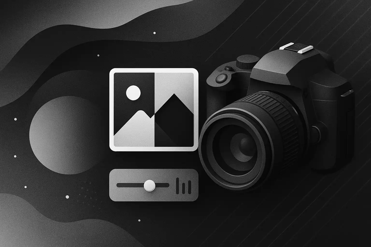 Monochroom magie: zwart-wit presets en camera-instellingen voor tijdloze DSLR-foto's