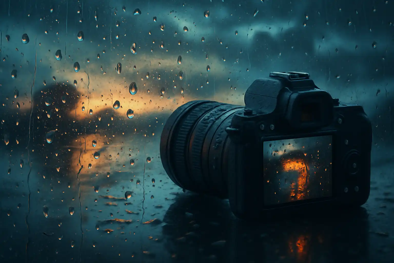 Regenfotografie met je spiegelreflex: creatieve tips voor druppels, reflecties en sfeervolle luchten