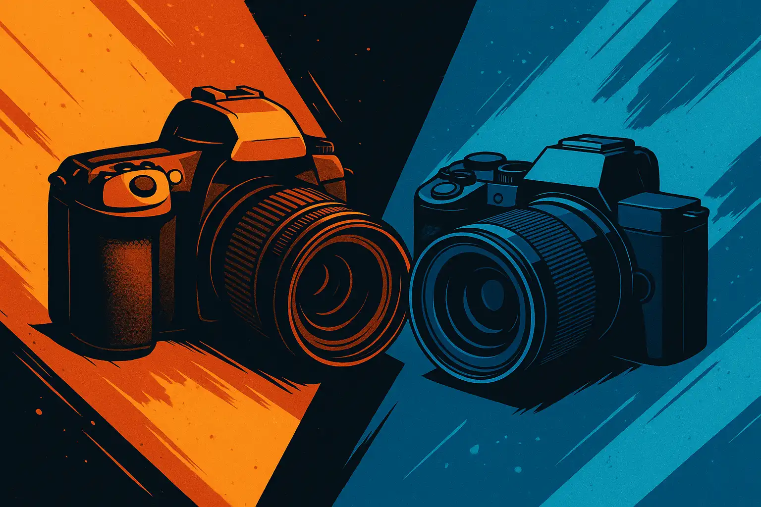 Spiegelreflex vs systeemcamera: blijft de DSLR koning van snelle actie?