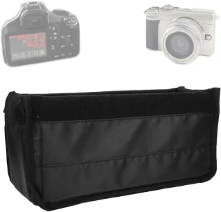 Camcorderaccessoire tas DSLR cameralens voor camera camcorder zwart