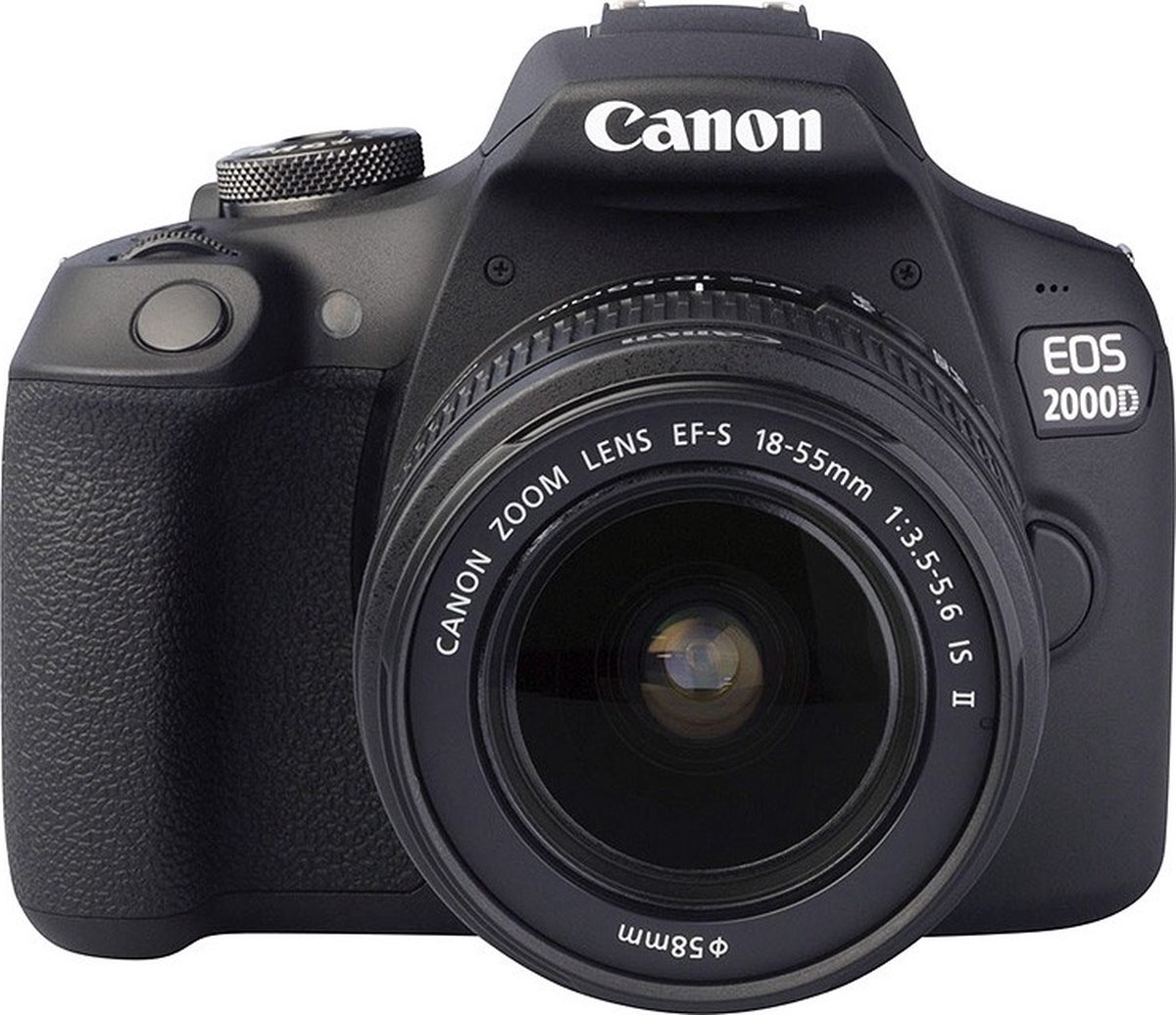 Canon EOS 2000D Spiegelreflexcamera + 18-55mm lens