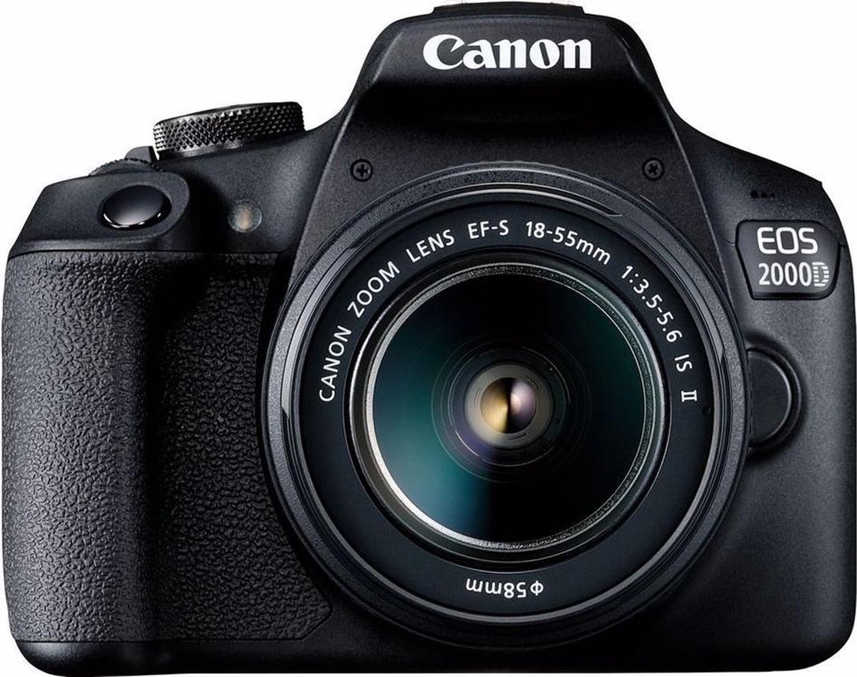 Canon EOS 2000D Spiegelreflexcamera + 18-55mm lens