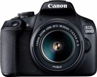 Canon EOS 2000D Spiegelreflexcamera + 18-55mm lens