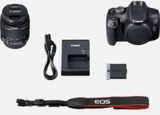 Canon EOS 2000D Spiegelreflexcamera + 18-55mm lens