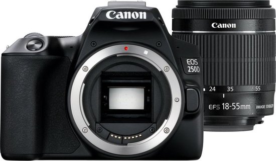 Canon EOS 250D spiegelreflexcamera + EF-S 18-55mm lens review