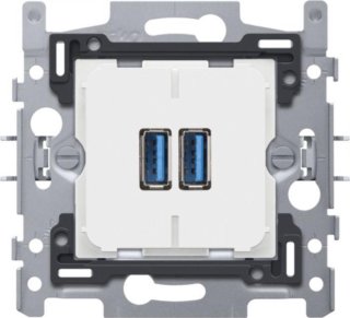 De NIKO Dubbele USB-A-lader in één oogopslag