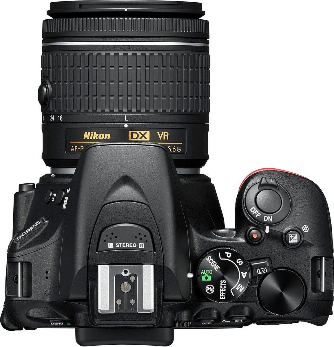 Nikon D5600 spiegelreflexcamera + AF-P 18-55mm lens
