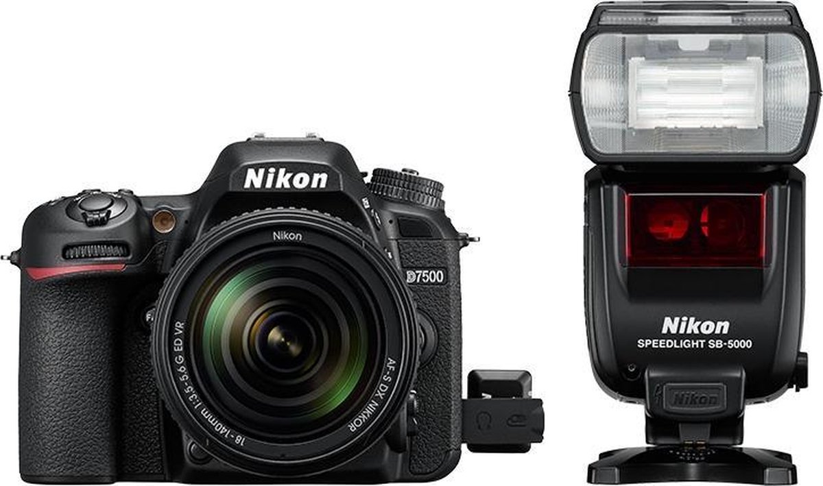 Nikon D7500 Spiegelreflexcamera AF-S 18-140mm VR