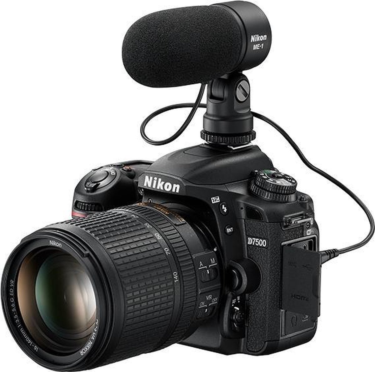Nikon D7500 Spiegelreflexcamera AF-S 18-140mm VR