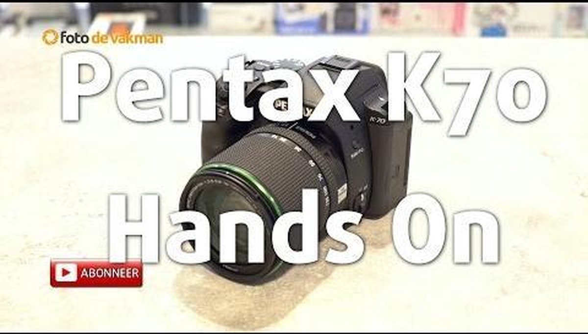 Pentax K-70 Spiegelreflexcamera + 18-55mm WR Lens
