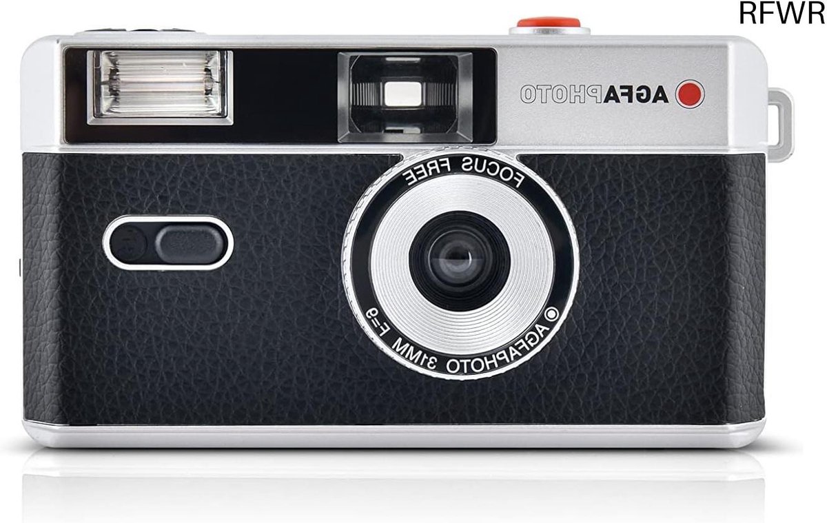 De RFWR® Analoge 35mm Fotocamera Zwart in één oogopslag