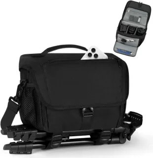Schoudertas voor camera