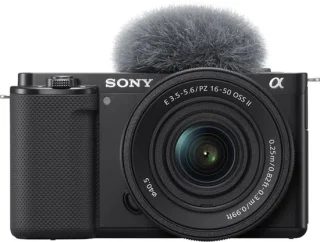 Sony ZV-E10 compact systeemcamera + E 16-50mm OSS-lens