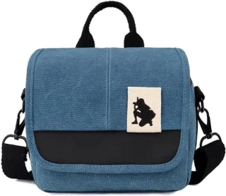 Spiegelreflex cameratas Blauw