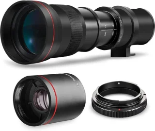 Telelens voor Nikon-dslr-camera's
