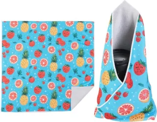 Way Magic Protective Wrap zelfklevende beschermhoes, fruitmotief, 55×55 cm