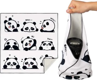 Way Magic Protective Wrap zelfklevende beschermhoes, pandamotief, 35×35 cm