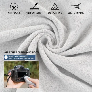 Wat vinden we goed aan de Way Magic Protective Wrap zelfklevende beschermhoes van doek, circuitmotief, 35×35 cm