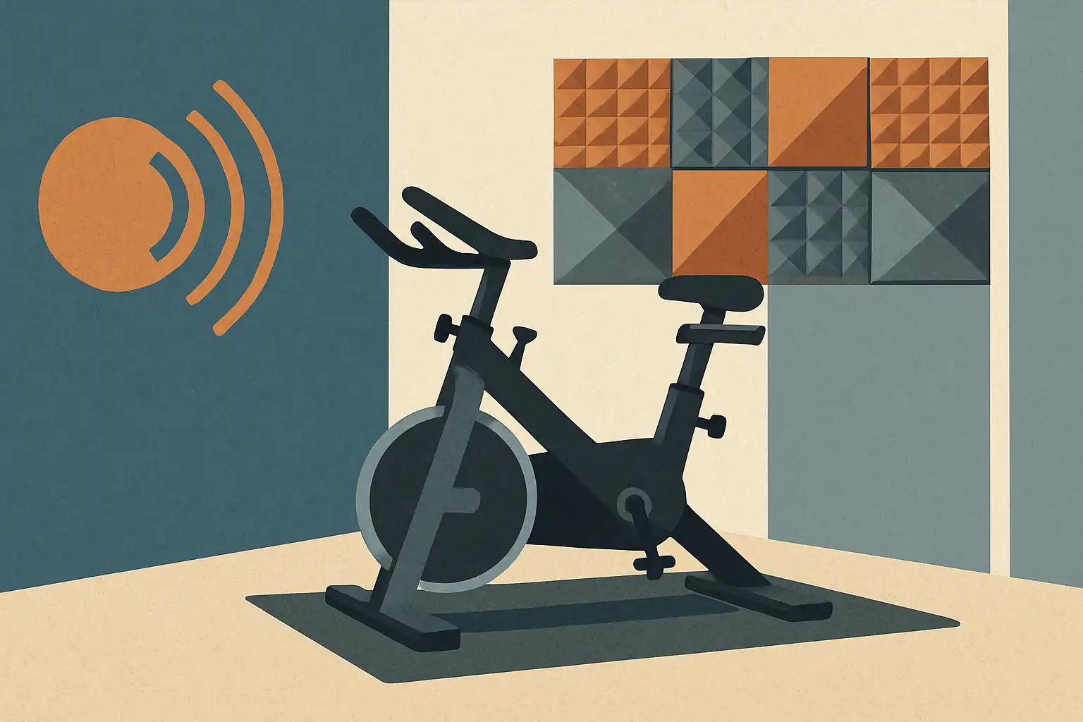 Hoe maak je je spinningruimte stil: geluidsdempingstips voor appartementbewoners