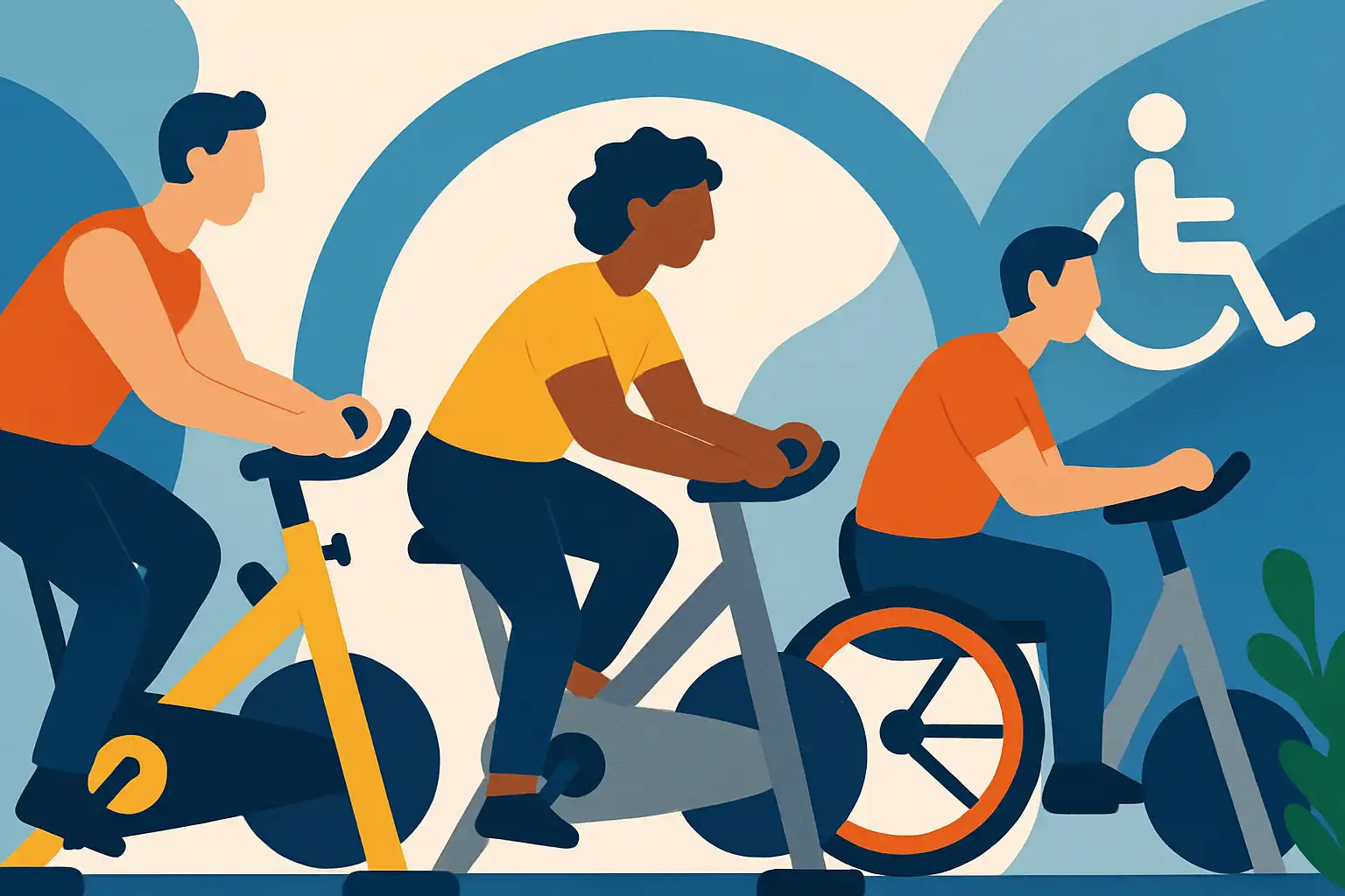 Inclusief trainen: zo maak je spinning toegankelijk voor rijders met een beperking