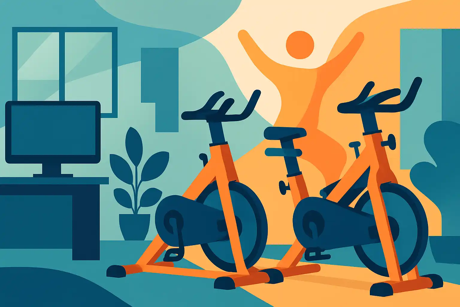Spinning op kantoor: zo richt je een effectieve bedrijfsfitness-setup met spinningfietsen in