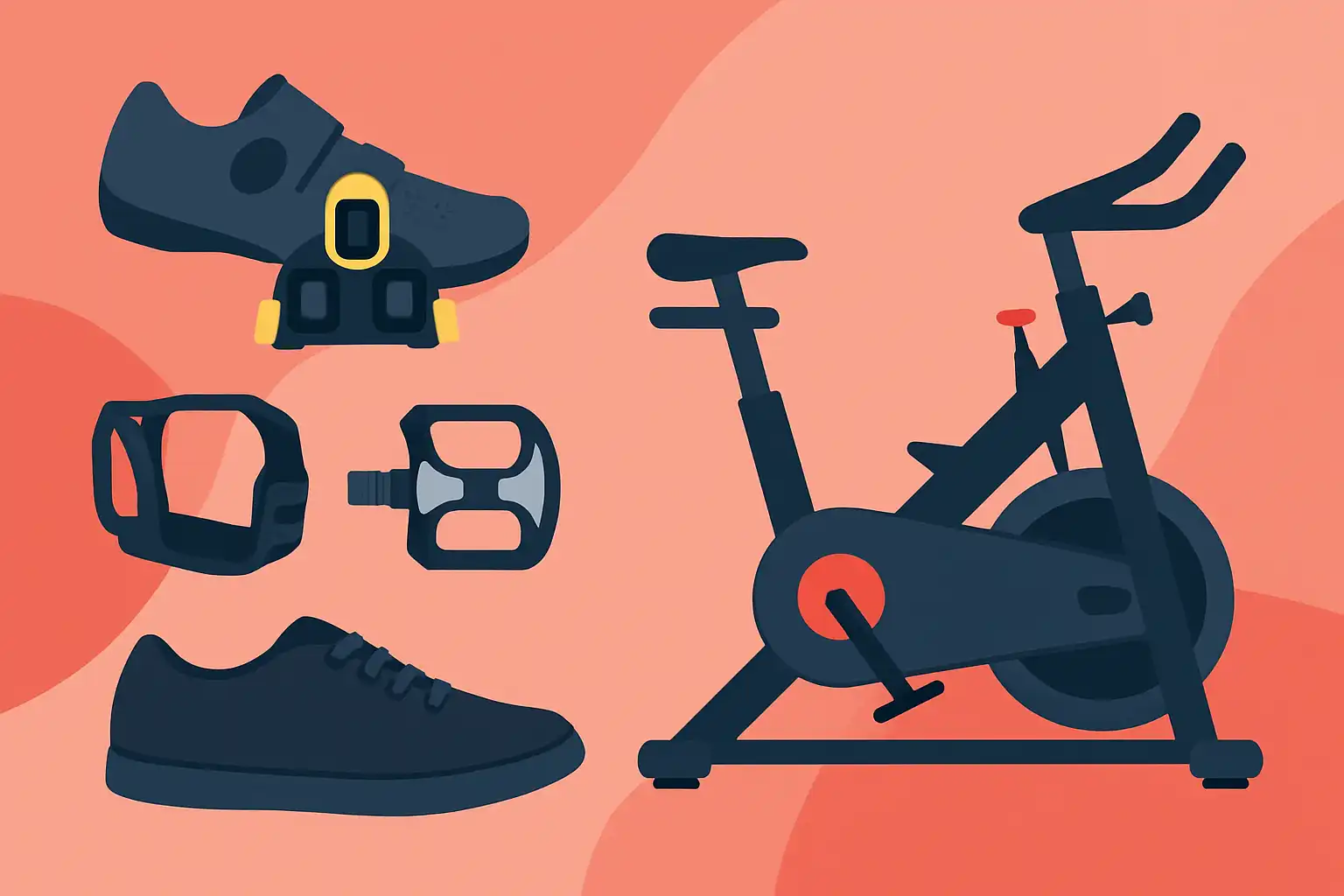 Welke schoenen en pedalen heb je echt nodig voor spinning: SPD, kooitjes of platte zolen?