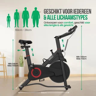 Avalo Indoor Cycle Hometrainer Spinningfiets