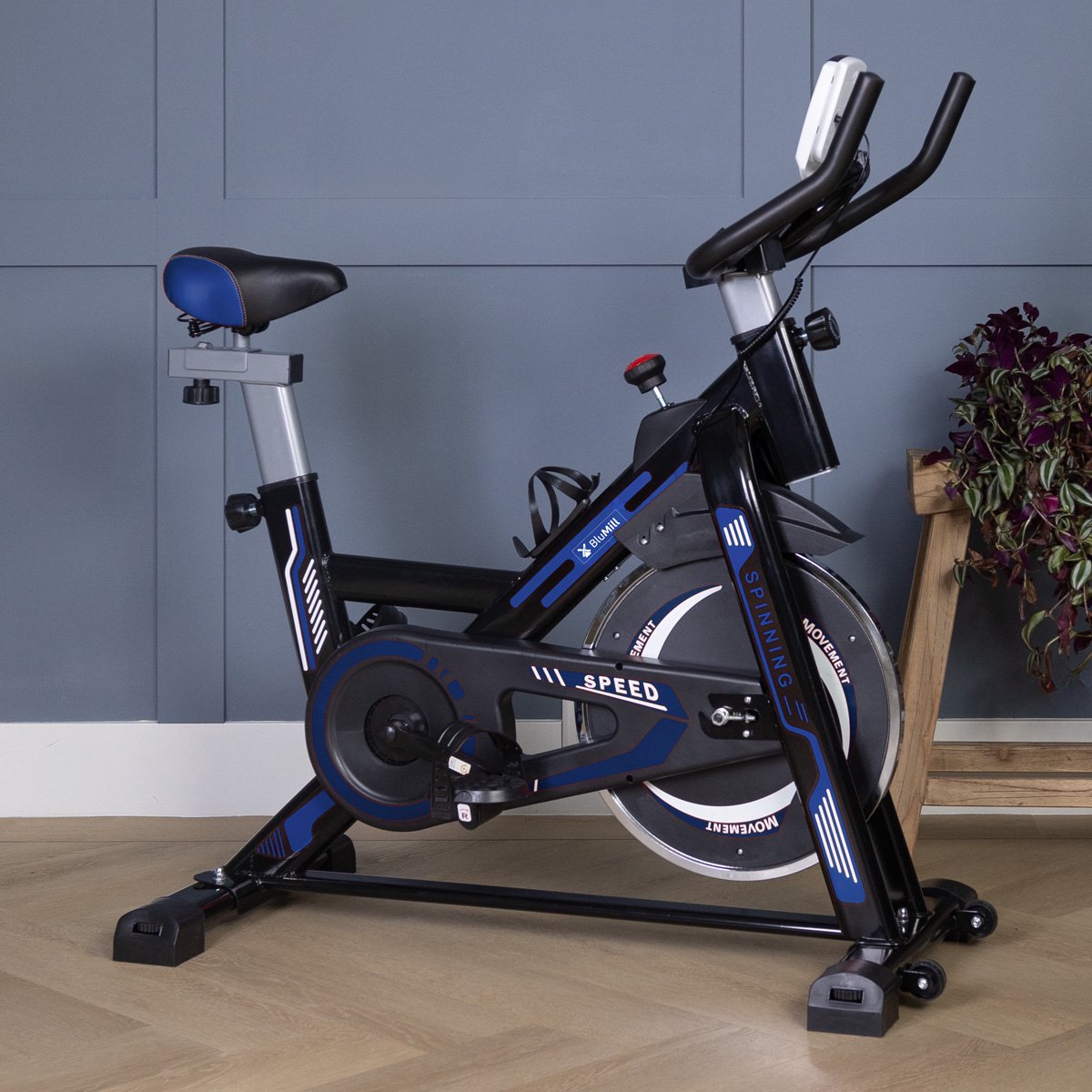 BluMill Hometrainer Spinningfiets Fitness Fiets