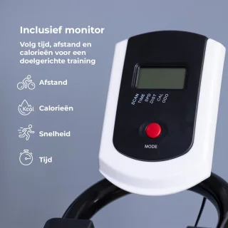 BluMill Hometrainer Spinningfiets Fitness Fiets