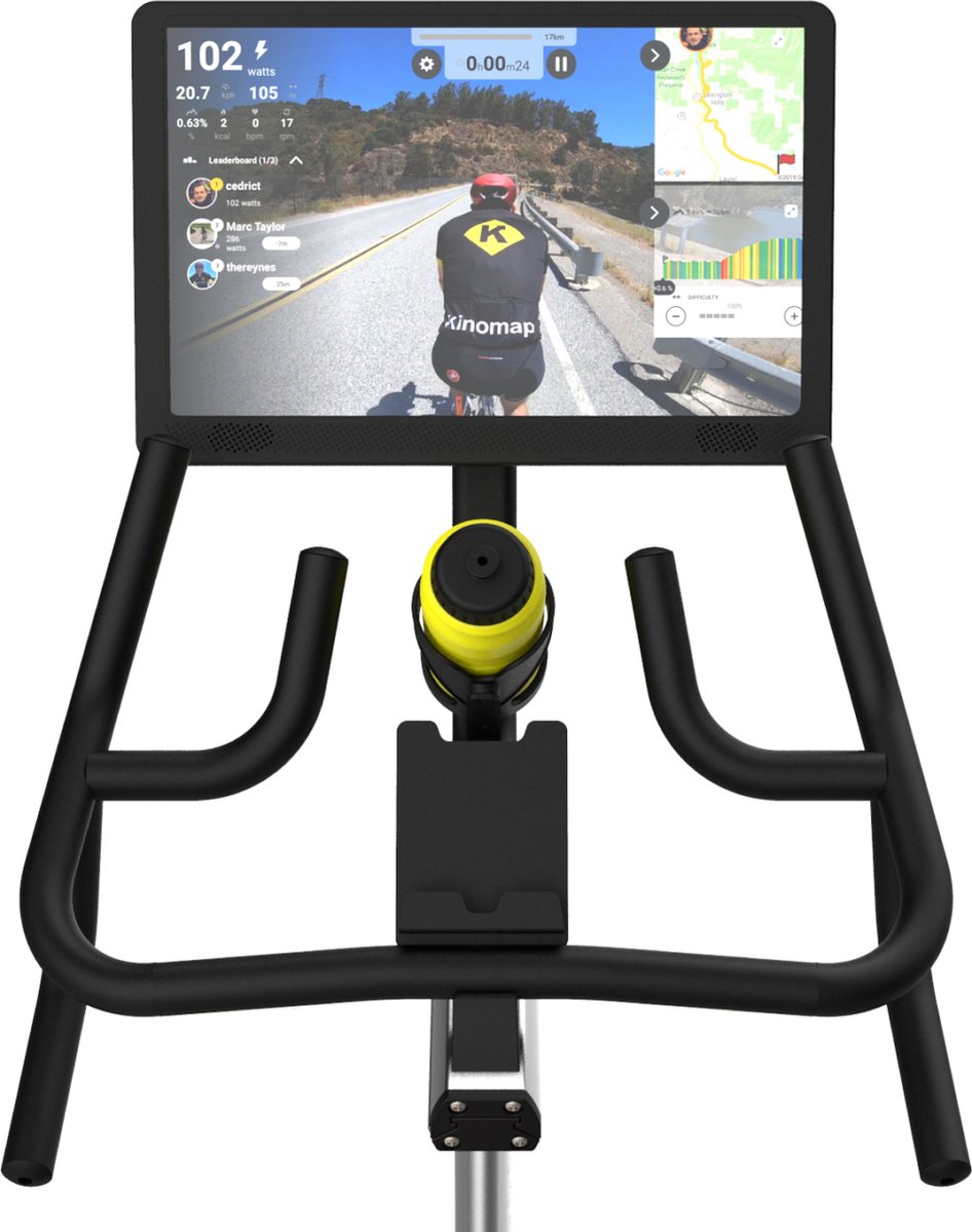 Wat vinden we goed aan de Bodytone Active Bike 400 Smart Screen Grijs Spinningfiets
