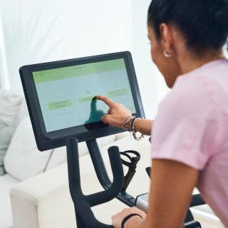 Bodytone Active Bike 400 Smart Screen Grijs Spinningfiets