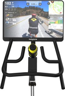 Wat vinden we goed aan de Bodytone Active Bike 500 Smart Screen Indoorfiets - Grijs