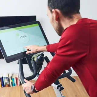 Bodytone Active Bike 500 Smart Screen Indoorfiets - Grijs