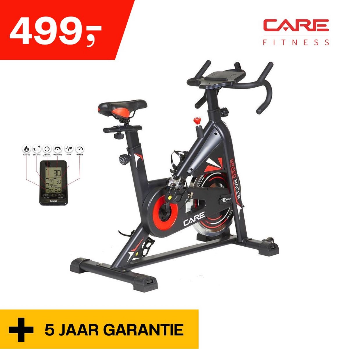 Wat vinden we goed aan de Care fitness Speedracer Racefiets