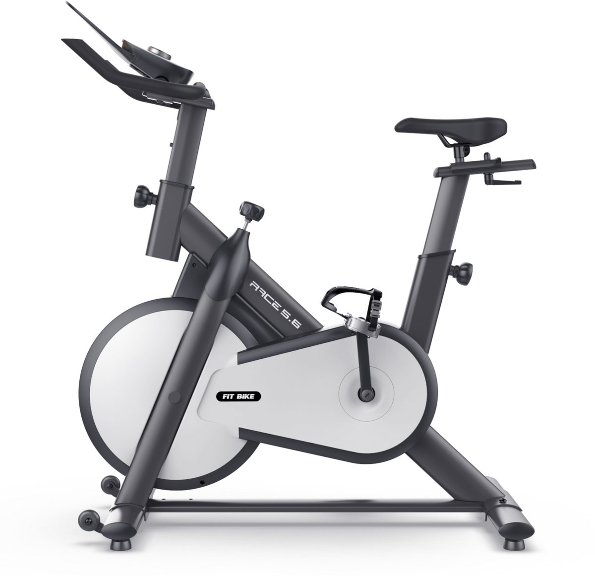 De FitBike Race 5.6 Indoor Cycle Wit in één oogopslag