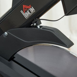 HOMCOM Fahrradtrainer Stahl Schwarz/Rot