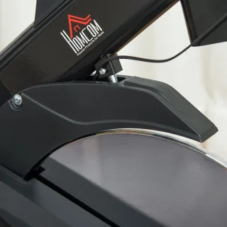 HOMCOM Fahrradtrainer Stahl Schwarz/Rot