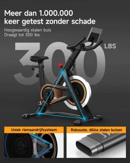 JASPORT A3 Spinningfiets Binnengebruik