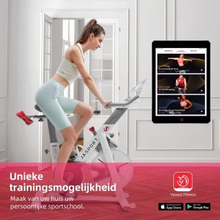 JASPORT S3 Spinningfiets Wit