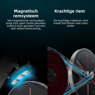 JASPORT S3 Spinningfiets Zwart