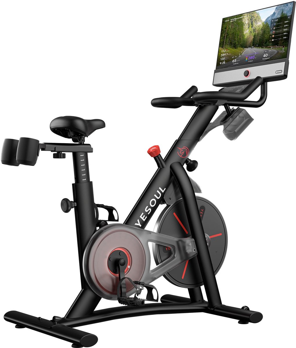De JASPORT YESOUL G1M Max Spinningfiets met Scherm in één oogopslag