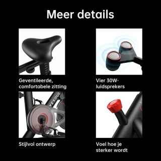 JASPORT YESOUL G1M Max Spinningfiets met Scherm