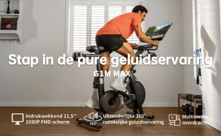 JASPORT YESOUL G1M Max Spinningfiets met Scherm
