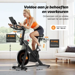 MERACH Hometrainer fiets