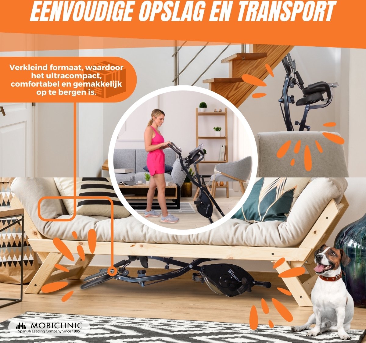 Mobiclinic EVEREST Spinbike Hometrainer