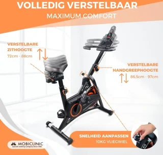 Mobiclinic Makalu Spinningfiets Hometrainer