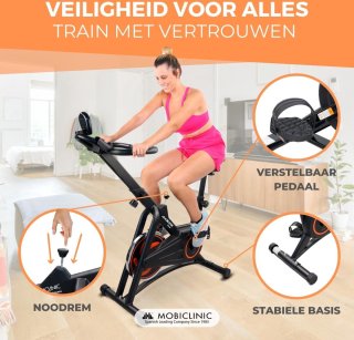 Mobiclinic Makalu Spinningfiets Hometrainer