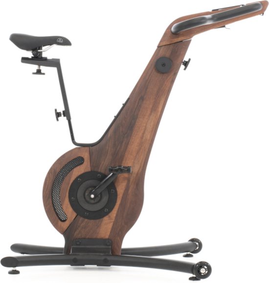 NOHRD Bike V2 Walnoot: Stijlvolle innovatie voor indoor training