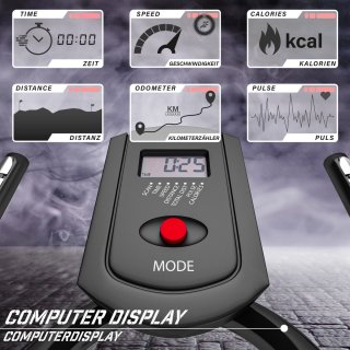 Physionics Spinningfiets Hometrainer Verstelbaar