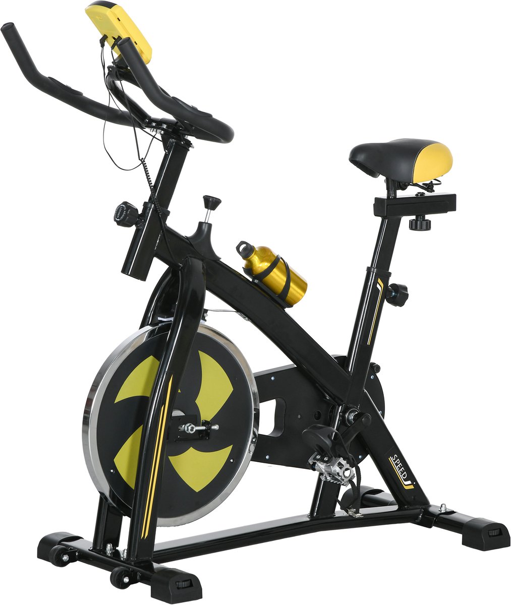 Wat vinden we goed aan de SPORTNOW Heimtrainer Stahl ABS-118L Gelb